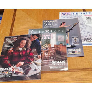 Vintage Sears Catalogs Collection - Home & Fashion Sales